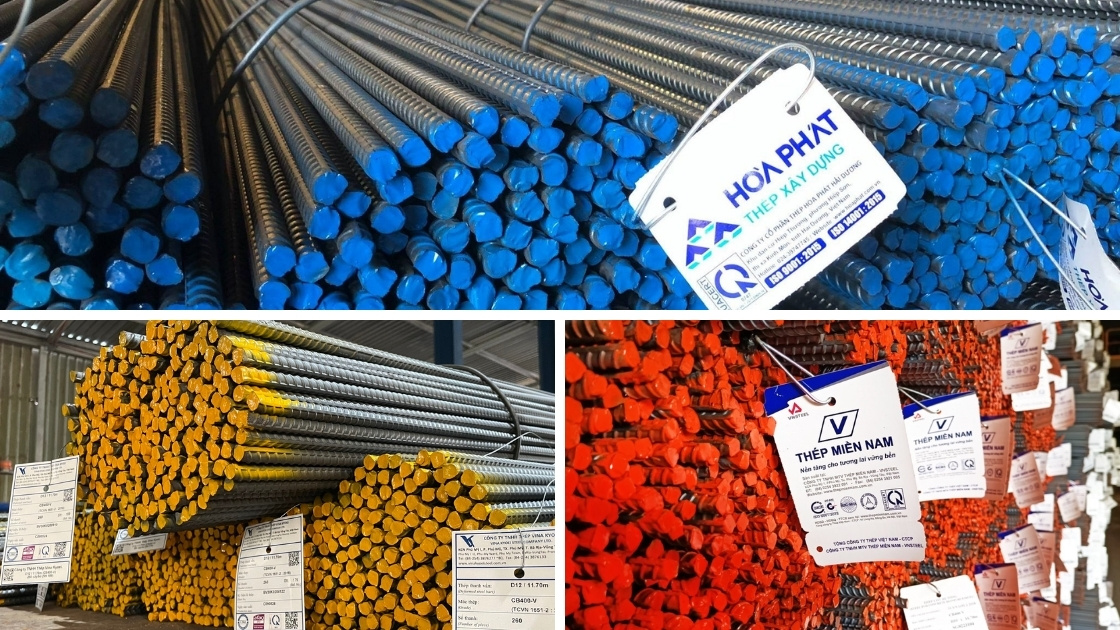 Các hãng thép xây dựng phổ biến Các hãng thép xây dựng phổ biến