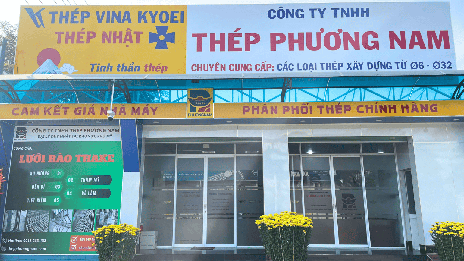 Thép Phương Nam đại lý cung cấp thép chính hãng tại Vũng Tàu