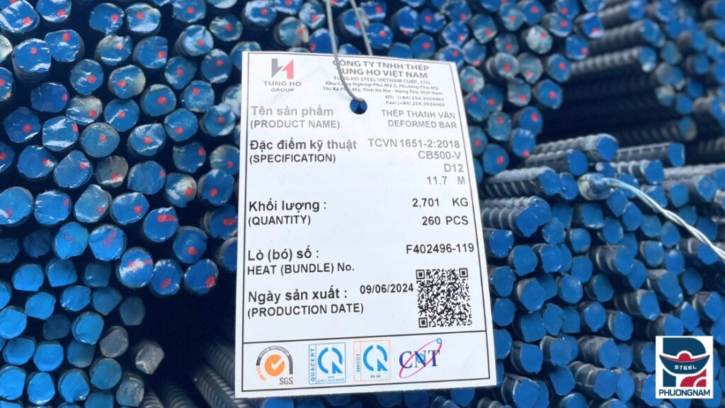etiket thép xây dựng tung ho