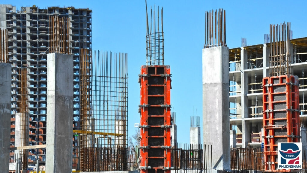 giải pháp tránh thép gỉ sét ngoài công trình